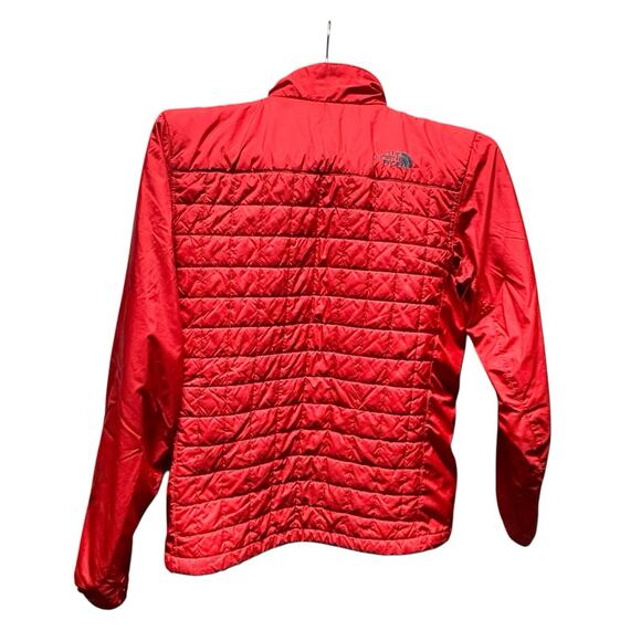 The North Face Men's Thermoball Red Lightweight Puffer Jacket Size Small - Picture 2 of 9